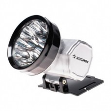 Фонарь налобный аккум Космос AccuН10LED, 3*AA, встроенное заряд устройство (Россия) KOCAccuH10LED