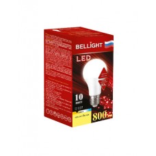 Лампа светодиодная BELLIGHT LED A60 10W 220V E27 3000К
