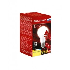 Лампа светодиодная BELLIGHT LED A60 12W 220V E27 3000К