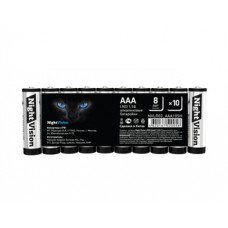 Элемент питания алкалиновый NightVision AAА10SH LR03 10 шт в спайке