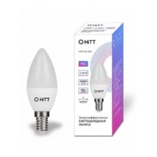 Лампа светодиодная HiTT Свеча-PL- С35-9-230-Е14-6500