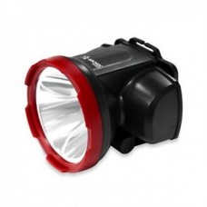 Фонарь налобный светод акк КОСМОС H5W, 2 режима, 5W LED, 2ah,  зарядка от USB