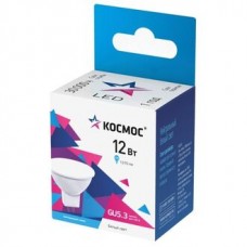 Светодиодная лампа КОСМОС JCDR 12W 174-265V GU5.3 4500K