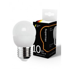 Лампа светодиодная Supermax Шарик 10W 230V E27 3000К