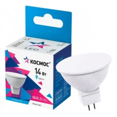 Лампа светодиодная КОСМОС JCDR 14W 174-265V GU5.3 4500K
